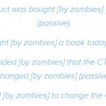 Active writing CRO copywriting